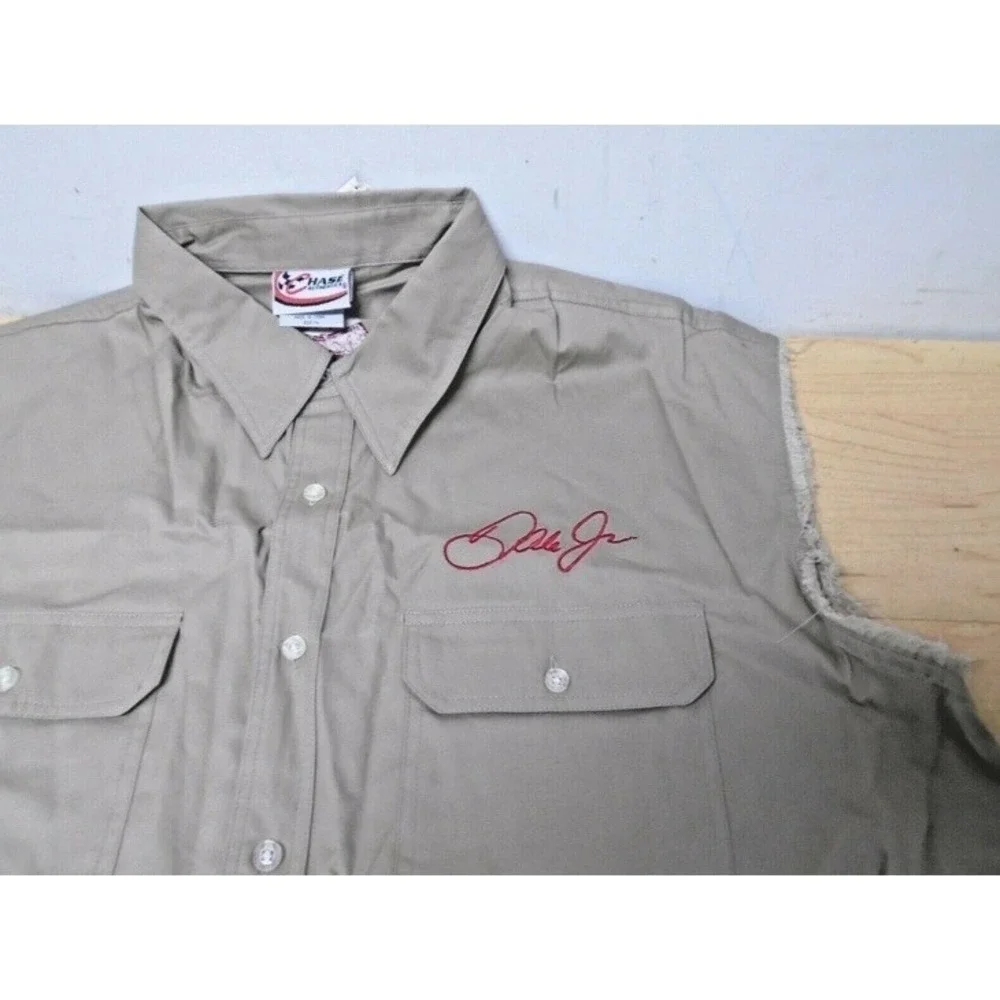 Dale Earnhardt Jr Chase Authentic NASCAR LARGE SHIRT SLEAVELESS